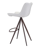 Zuo Aki Bar Chair, Set of 2