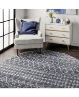 nuLoom Barbara 6' x 6'7" Round Area Rug