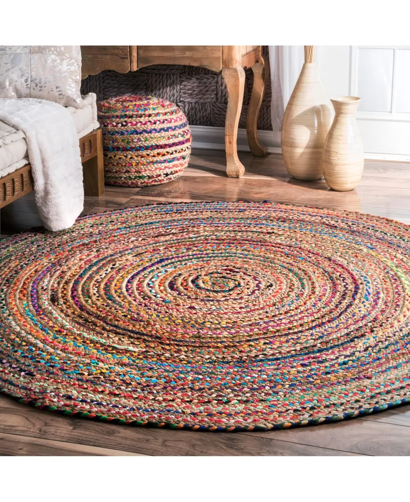 nuLoom Aleen 8' x 8' Round Area Rug