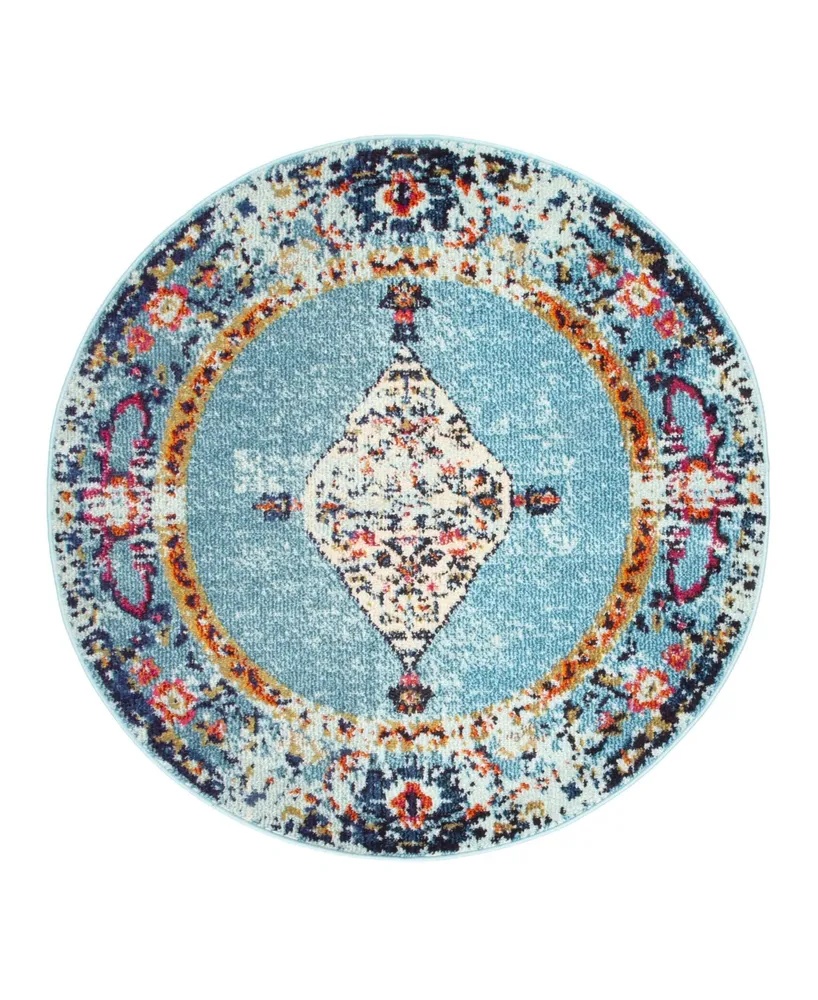 nuLoom Veronica 4' x 4' Round Area Rug