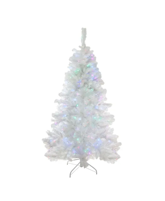 Northlight Pre-Lit Glimmer Iridescent Spruce Artificial Christmas Tree