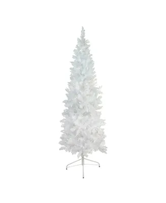 Northlight Pre-Lit Glimmer Iridescent Spruce Artificial Christmas Tree