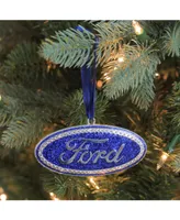 Northlight Oval Ford Logo Christmas Tree Ornament