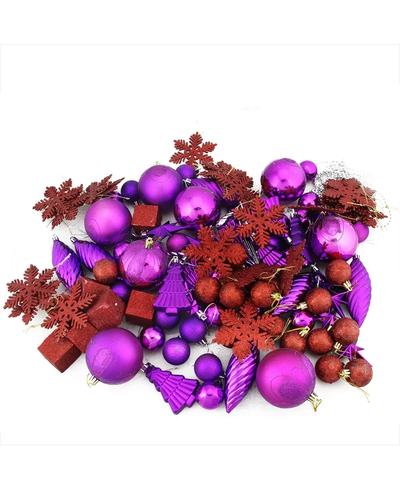 Northlight Shatterproof Finish Christmas Ornaments