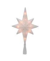 Northlight Lighted Bethlehem Star with Scrolling Christmas Tree Topper