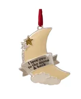 Northlight "I Love You To The Moon and Back" with Crystals Christmas Ornament