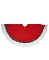 Northlight Border Accents Christmas Tree Skirt