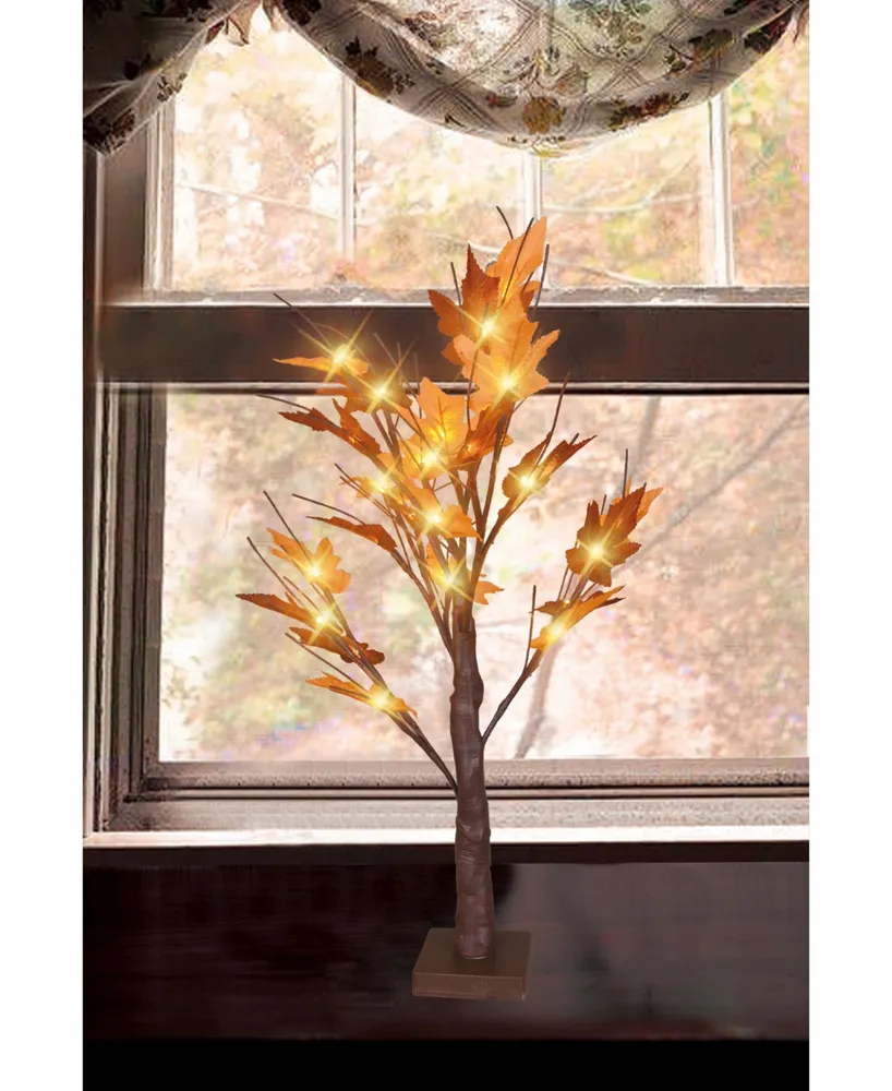 Northlight Pre-Lit Led Maple Artificial Christmas Tree- Clear Lights