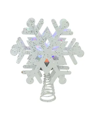 Northlight Lighted Snowflake Christmas Tree Topper
