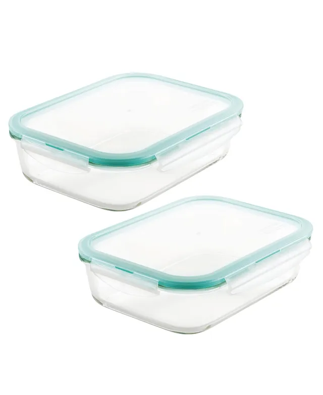 LOCK & LOCK Purely Better Glass Rectangular Food Storage Container 68-Ounce  LLG455 - The Home Depot