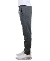 Galaxy By Harvic Men's Classic Open Bottom Fleece Sweatpants