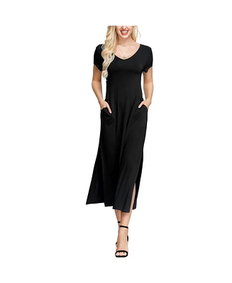 Ink+Ivy Women's Double V- Neck Dress