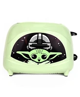 Uncanny Brands Star Wars The Mandalorian The Child 2-Slice Toaster - Toasts Baby Yoda onto Your Toast