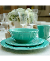 Euro Ceramica Chloe 16 Pc. Dinnerware Set, Service for 4