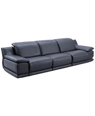 Daisley 3-Pc. Leather Sofa with Power Recliners