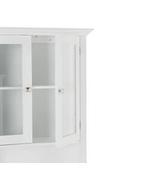 Simpli Home Acadian Space Saver Cabinet