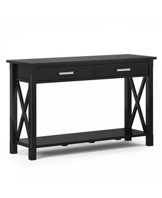 Simpli Home Kitchener Solid Wood Console Sofa Table