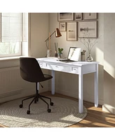 Simpli Home Warm Shaker Solid Wood Desk