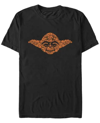 Fifth Sun Star Wars Yoda Jackolanterns Men's Short Sleeve T-shirt