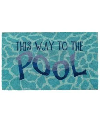 Liora Manne Natura This Way To The Pool Water Area Rug