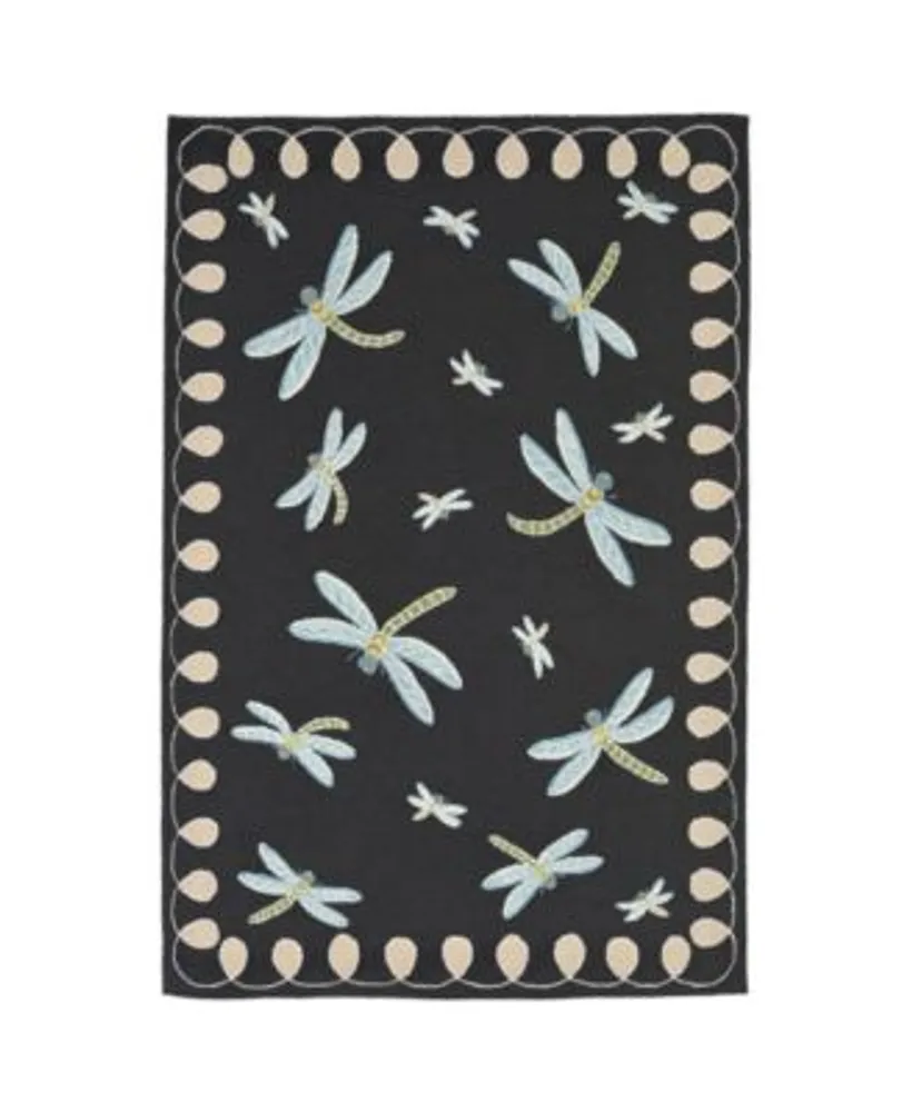 Liora Manne Frontporch Dragonfly Area Rug