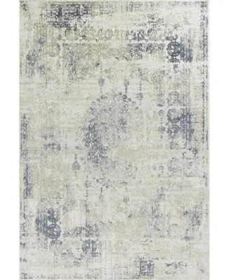 Closeout! Km Home Abbey KL00 Ivory 4' x 6' Area Rug