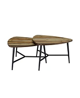 Picket House Furnishings Gibson Nesting Coffee Table Set