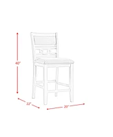 Picket House Furnishings Taylor Counter Height Side Chair Set