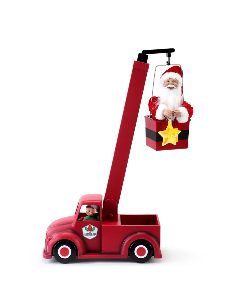 Mr. Christmas Animated Santa's Cherry Picker