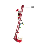 Mr. Christmas 40" Super Climbing African American Santa