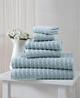 Ozan Premium Home Azure Turkish Bath Towels