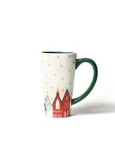 Coton Colors Retro Christmas Village Mug