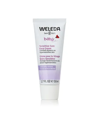 Weleda Sensitive Care Baby Face Cream with White Mallow Extracts, 1.7 oz