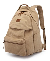 Tsd Brand Trail and Tree Double Canvas Backpack Handbag