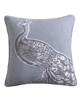 Levtex Pisa Peacock Decorative Pillow, 18" x 18"