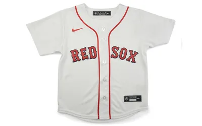 Nike Big Boys and Girls Boston Red Sox Official Blank Jersey