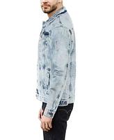 Men's Slim Washed Denim Jacket