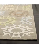 Martha Stewart Collection Quilt MSR1843H Multi 8'6" x 11'6" Area Rug