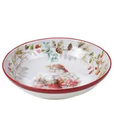 Certified International Christmas Story Serving Bowl