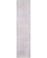 Momeni Helena Hel-4 Pink 2'6" x 10' Runner Rug