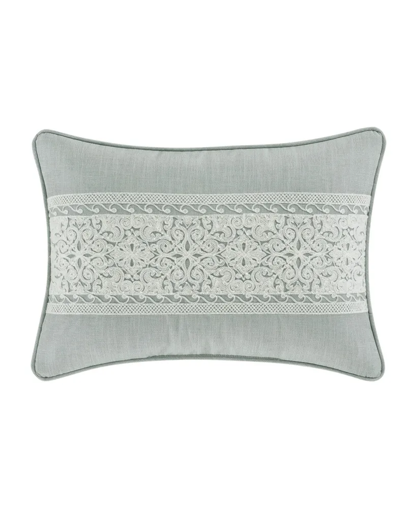 Bianco Solid White Decorative Pillows by J Queen New York