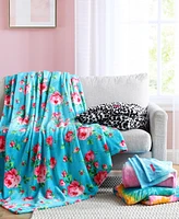 Betsey Johnson Ultra Soft Plush Fleece Throw