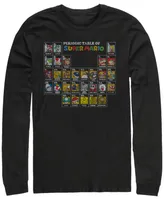 Fifth Sun Men's Nintendo Mushroom Table Long Sleeve Crew Tee