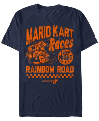 Fifth Sun Men's Nintendo Race Nights Short Sleeve T-shirt