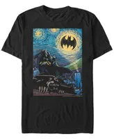 Fifth Sun Men's Batman Stary Short Sleeve T-shirt