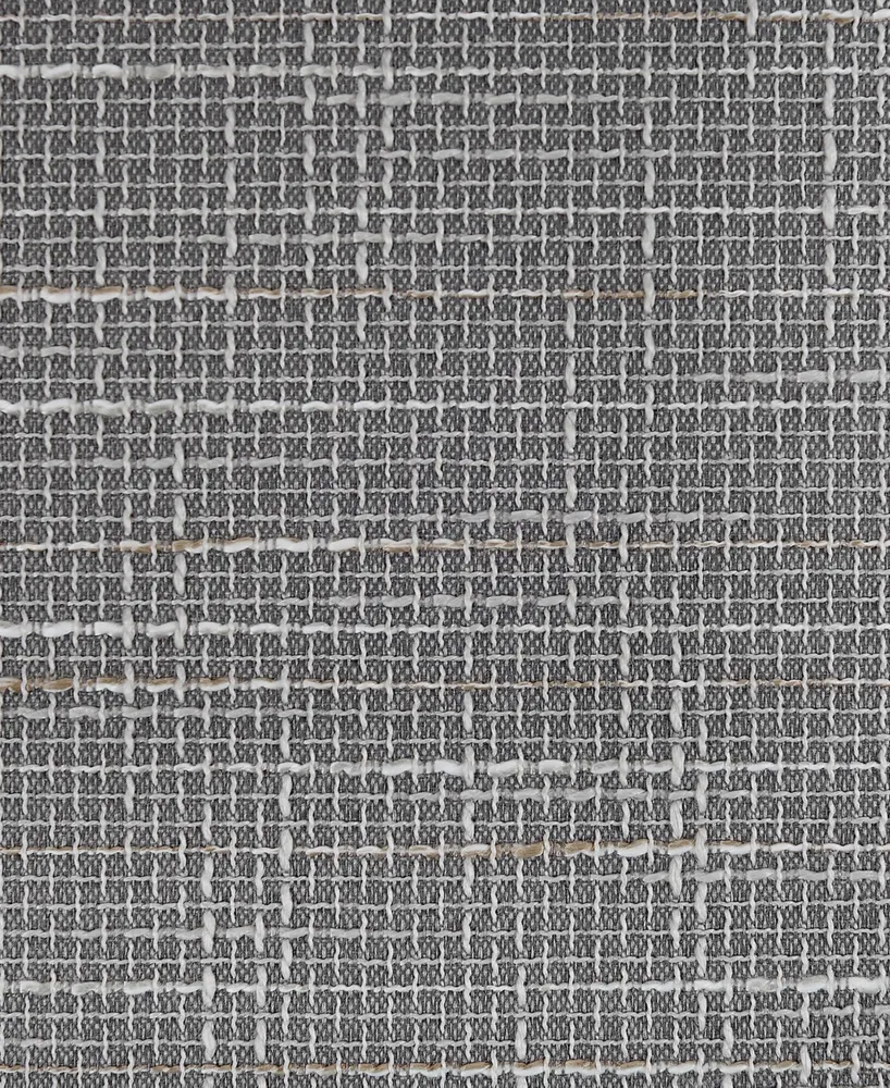 Kline Burlap Weave 52" x 63" Thermal Blackout Curtain Panel