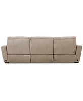 Gabrine -Pc. Leather Sofa with Power Recliners