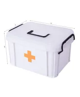 Vintiquewise First Aid Medical Kit Container