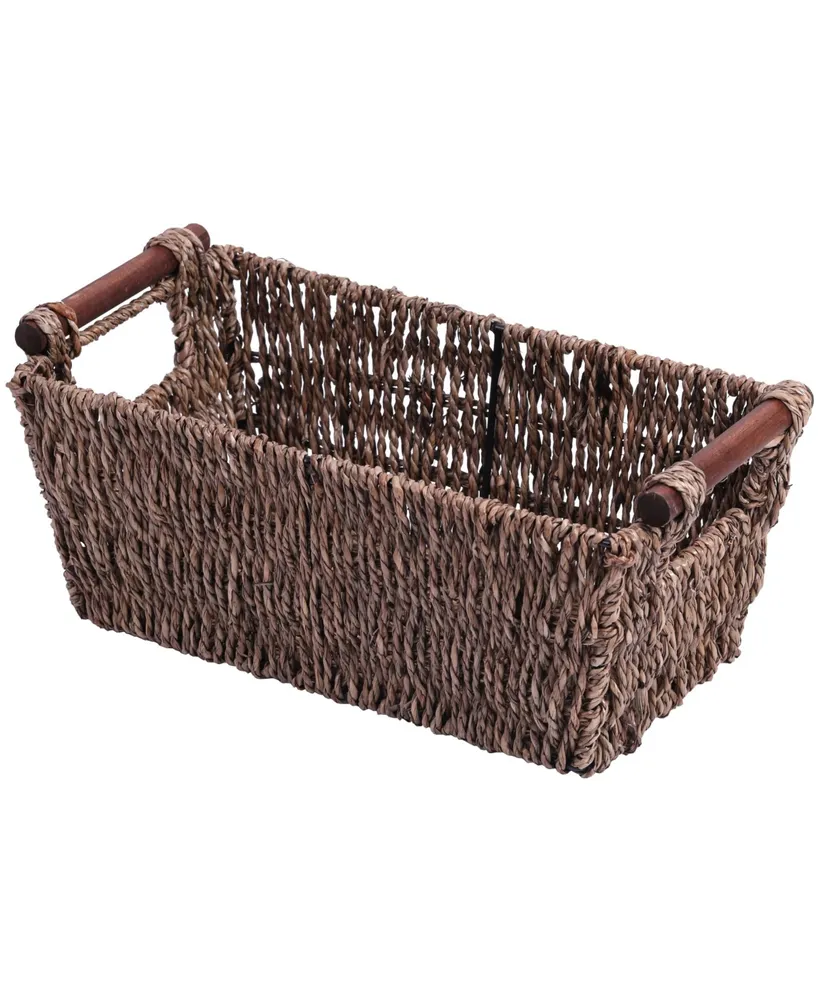 Vintiquewise Seagrass Counter-Top Basket