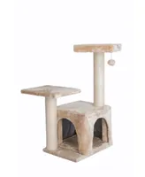 Armarkat 32" Classic Real Wood Cat Tree